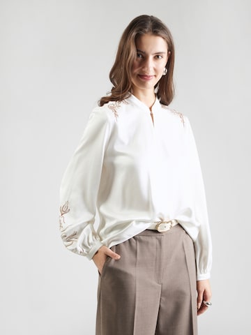 Chemisier Marc Cain en blanc : devant