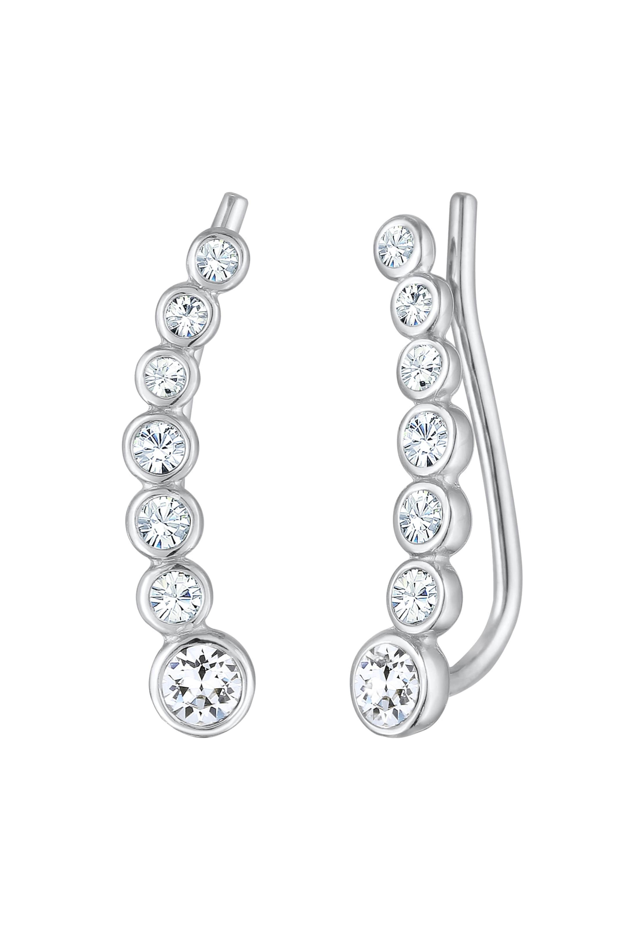 ELLI Ohrringe in Silber: Vorderseite