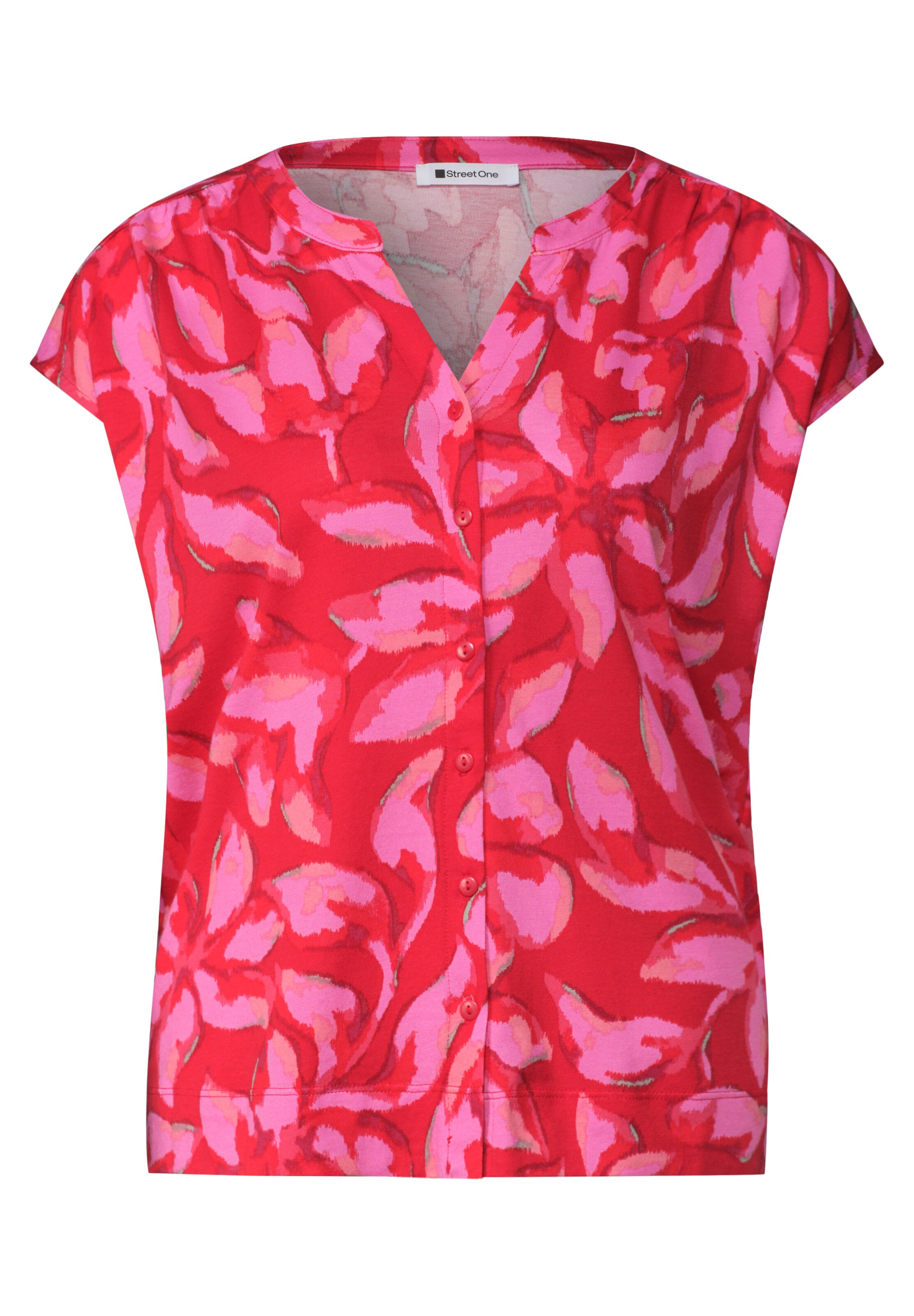 STREET ONE Blouse in Red: front