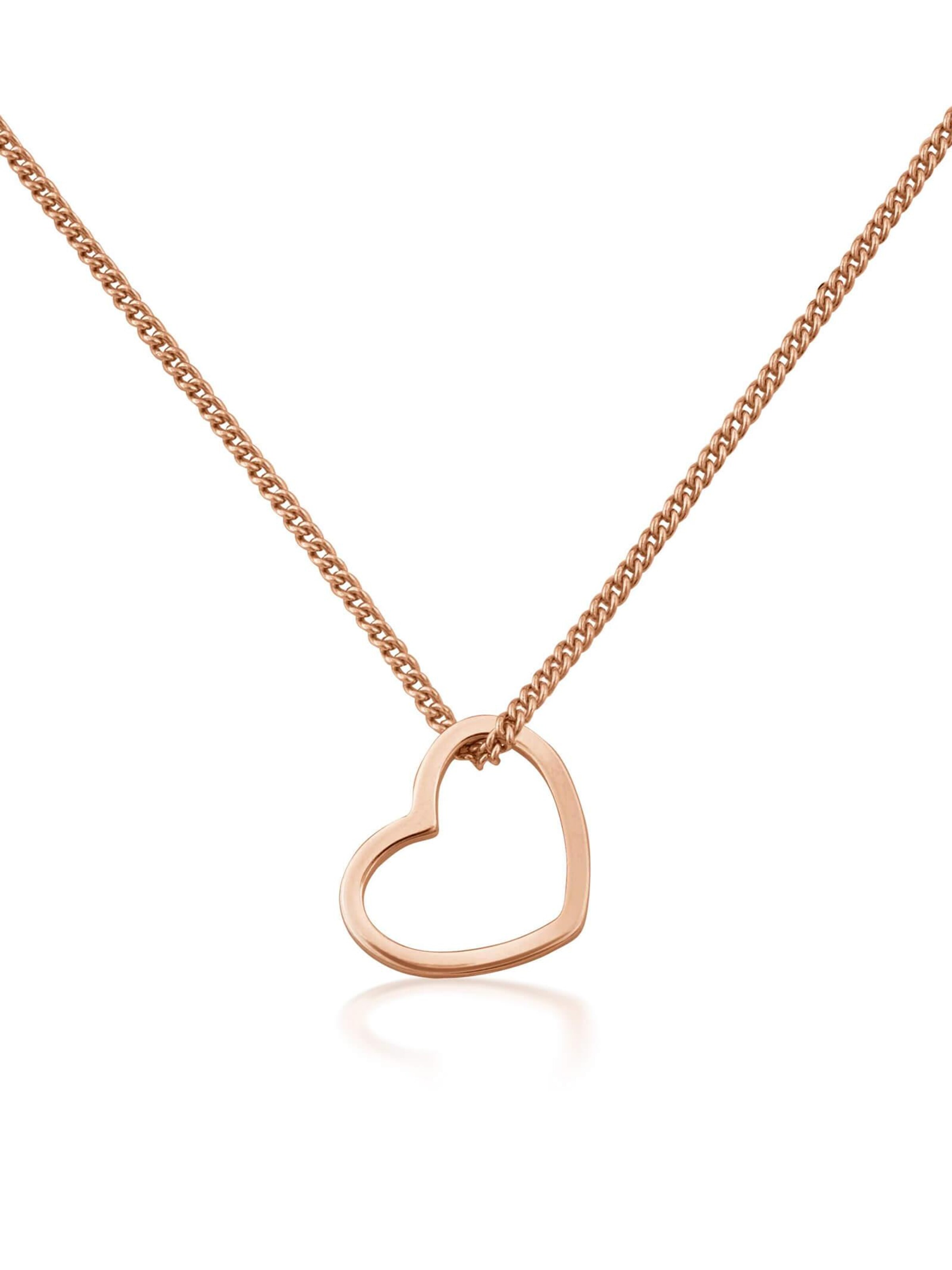 modabilé Pendant 'HEART' in Gold