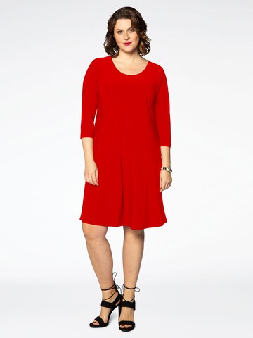 YOEK Jurk in Rood