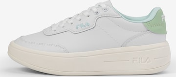FILA - Zapatillas deportivas bajas en blanco: frente