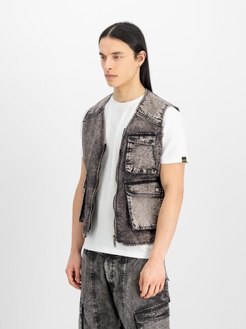 ALPHA INDUSTRIES Елек в черно: отпред