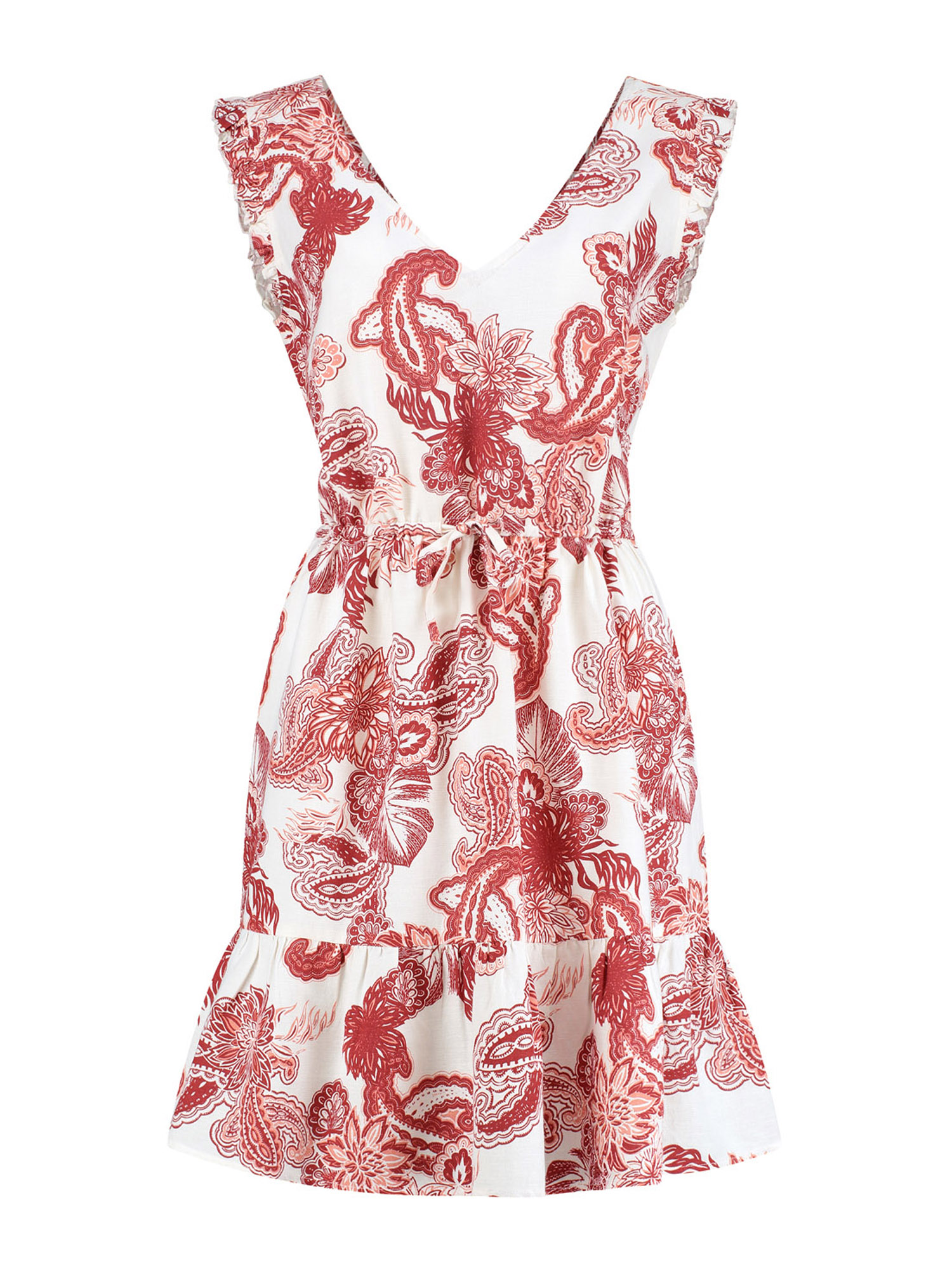 Shiwi Letnia sukienka FLORIDA w kolorze Stary Róż, Białym 