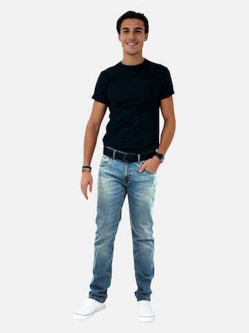 INDICODE JEANS Regular Jeans 'Ingianluca' in Blue