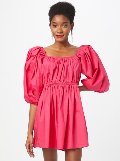 Rochie PATRIZIA PEPE pe roz, Vizualizare model