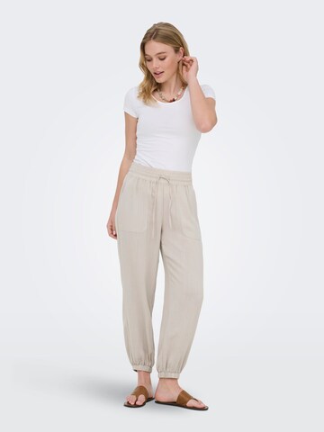 Effilé Pantalon 'ONLBolzano' ONLY en gris
