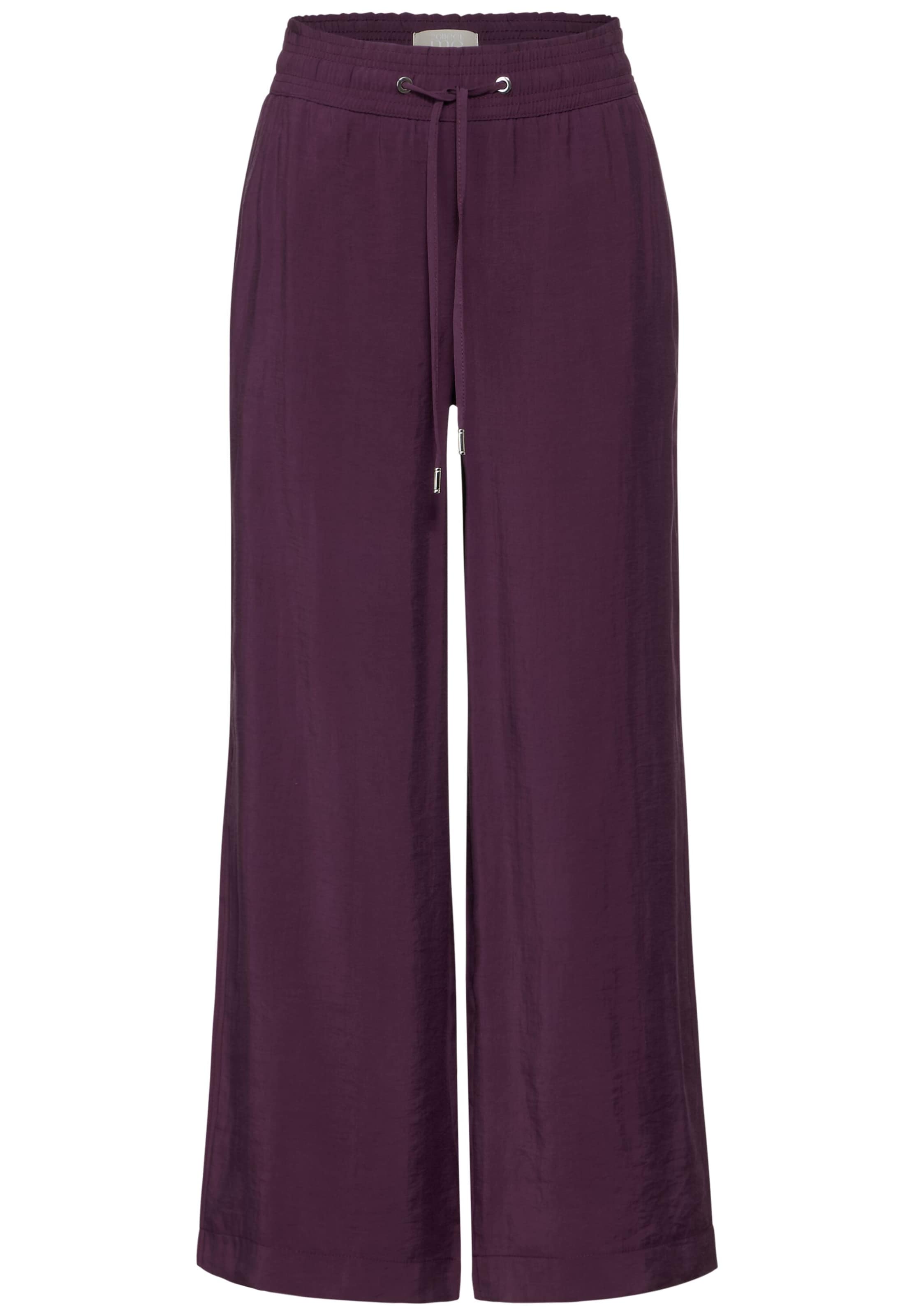 STREET ONE Hose in Lila: Vorderseite