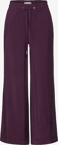 STREET ONE Pants in Purple: front