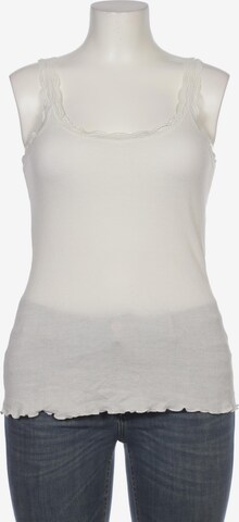 Cream Top & Shirt in XL in White: front
