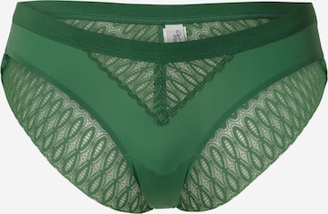 Slip 'Harmony Spotlight' di TRIUMPH in verde: frontale