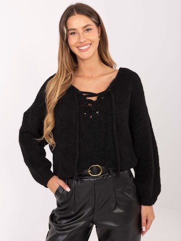 madnezzmilano Sticktop in Schwarz: Vorderseite