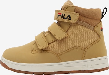 FILA Sneakers 'Kow Velcro Mid JR' in Brown: front