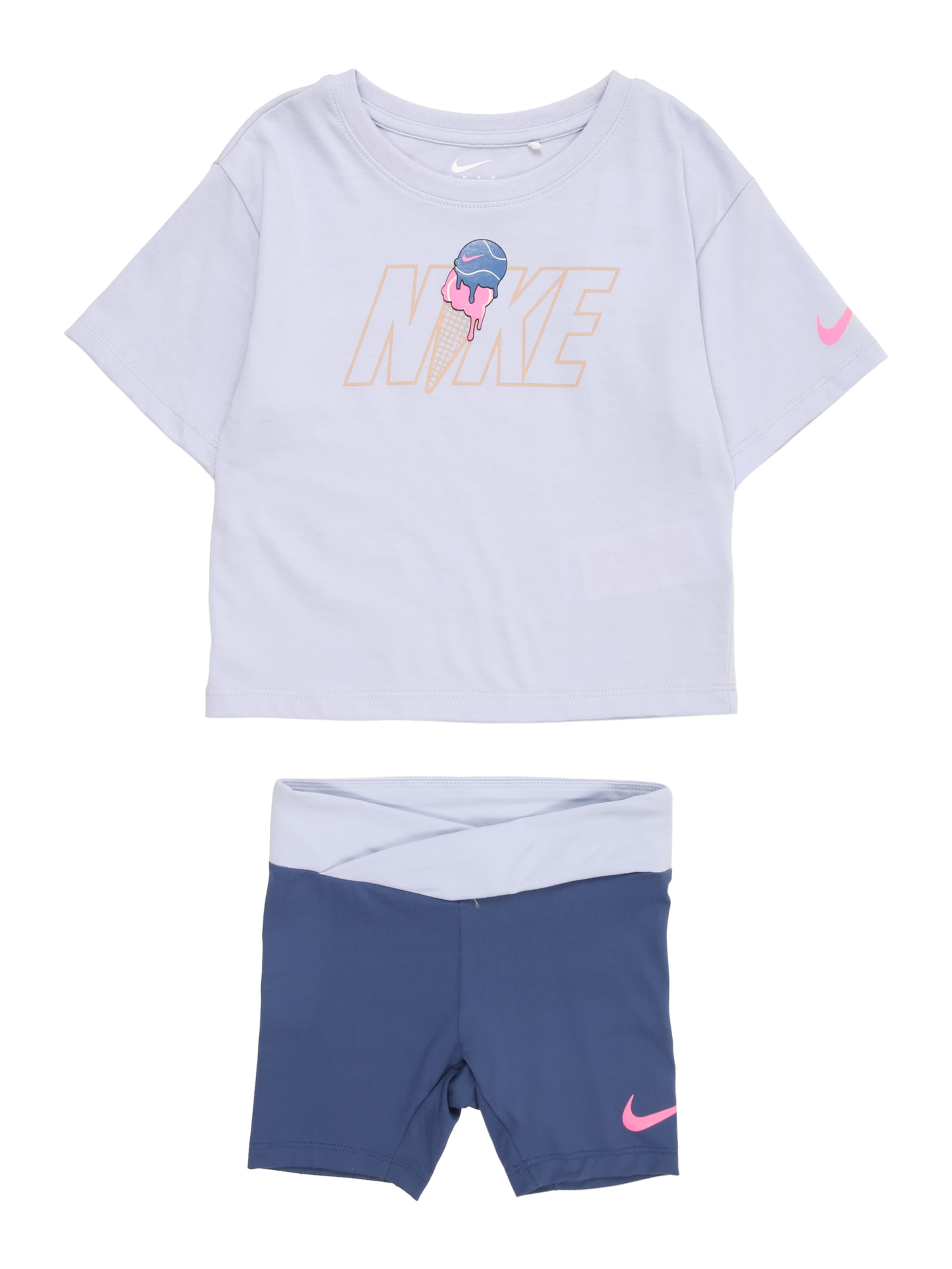 Nike Sportswear Set - Modrá: predná strana