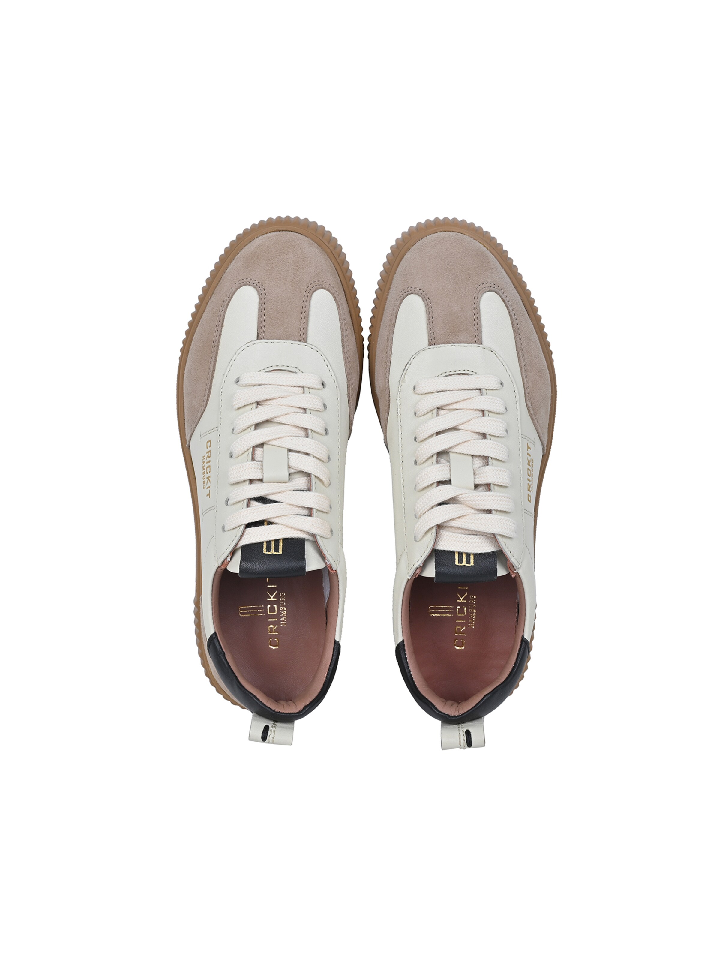 Crickit Platform trainers ' ULA ' in Beige