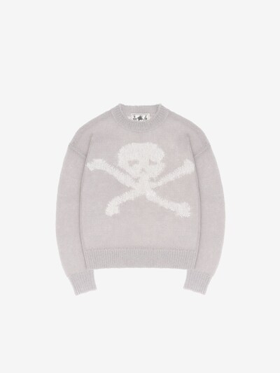 ENRAGE Pull-over oversize 'LOOSE KNIT' en XS en gris, Vue avec produit