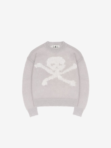 ENRAGE Oversizepullover 'LOOSE KNIT'‌‌‌‌‌‌‌‌ in Grau: Vorderseite