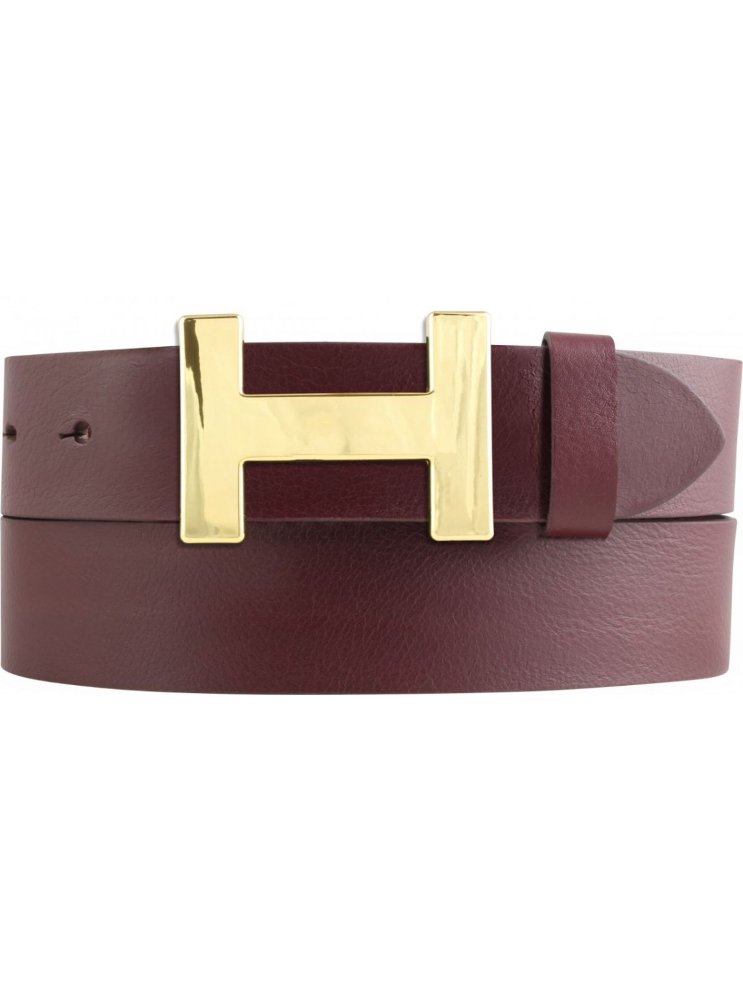 BELTINGER Gürtel 'Henry'‌‌‌‌ in Rot: Vorderseite
