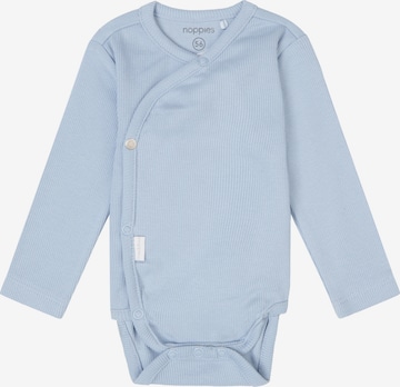 Noppies Rompertje/body ' Narellan ' in Blauw: voorkant