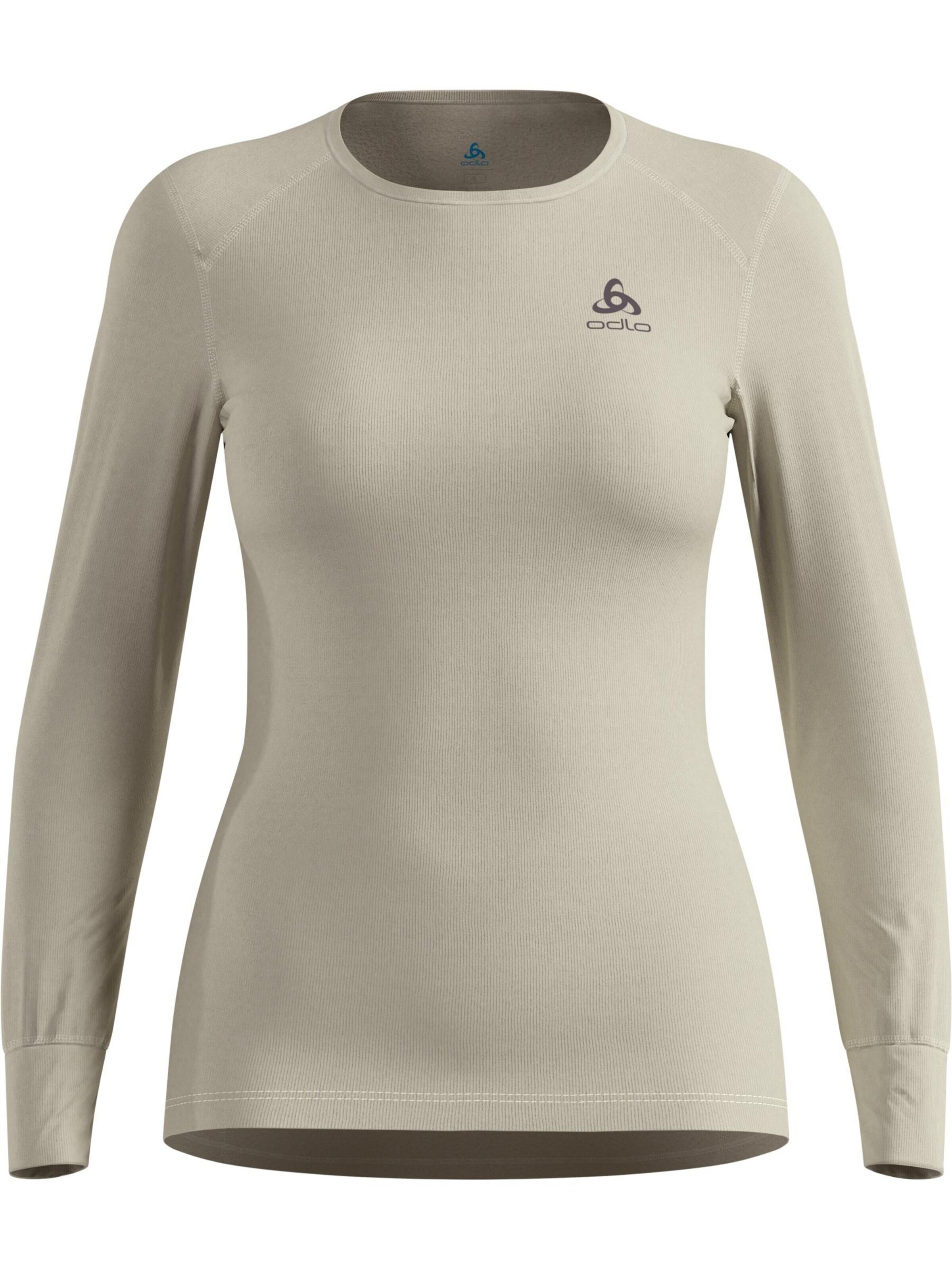 ODLO Base Layer 'ACTIVE WARM' en XS/A/B/C en greige, Vue avec produit