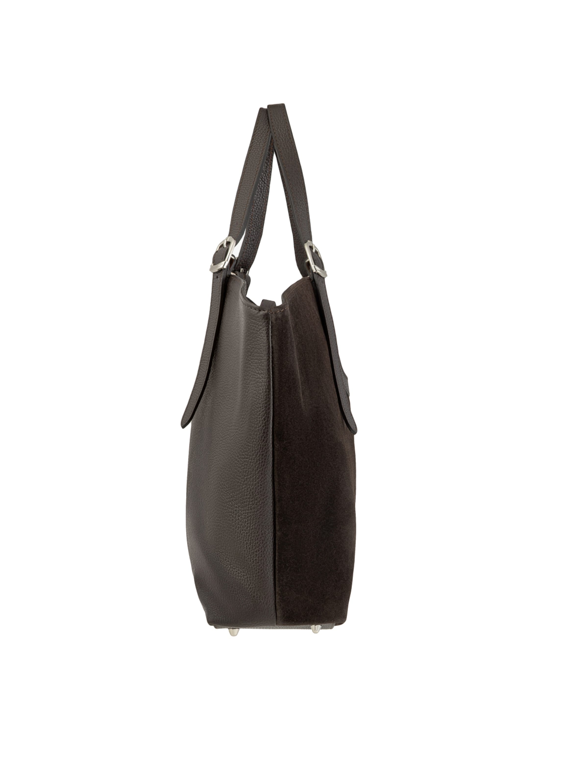 RYŁKO Shopper i brun