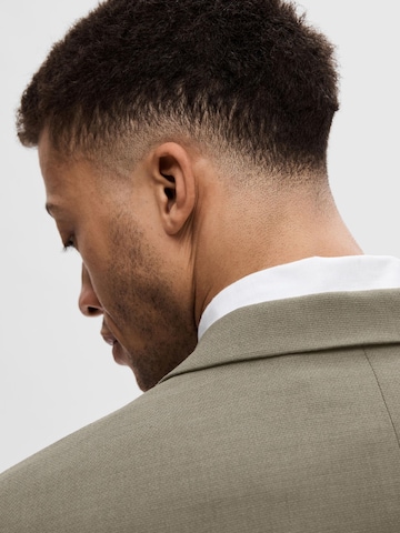 SELECTED HOMME Slim fit Business blazer 'SLHNeil' in Green