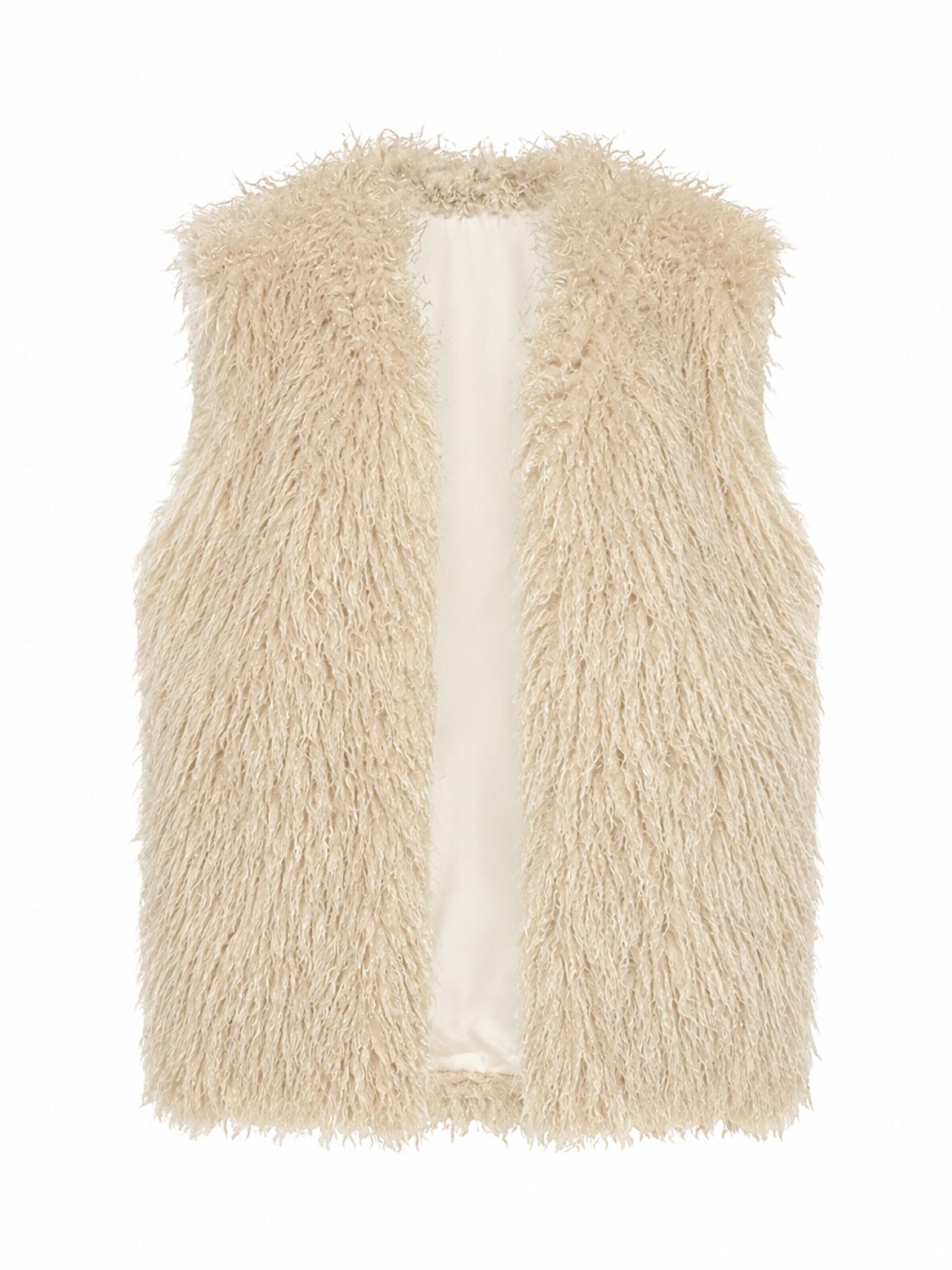 Smashed Lemon Bodywarmer in Beige