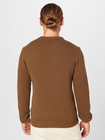 Casual Friday Sweater 'CFKarl' in Brown