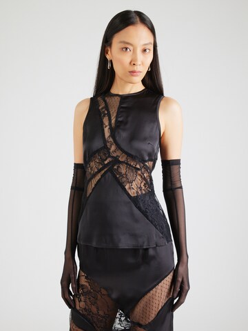 Top di TOPSHOP in nero: frontale