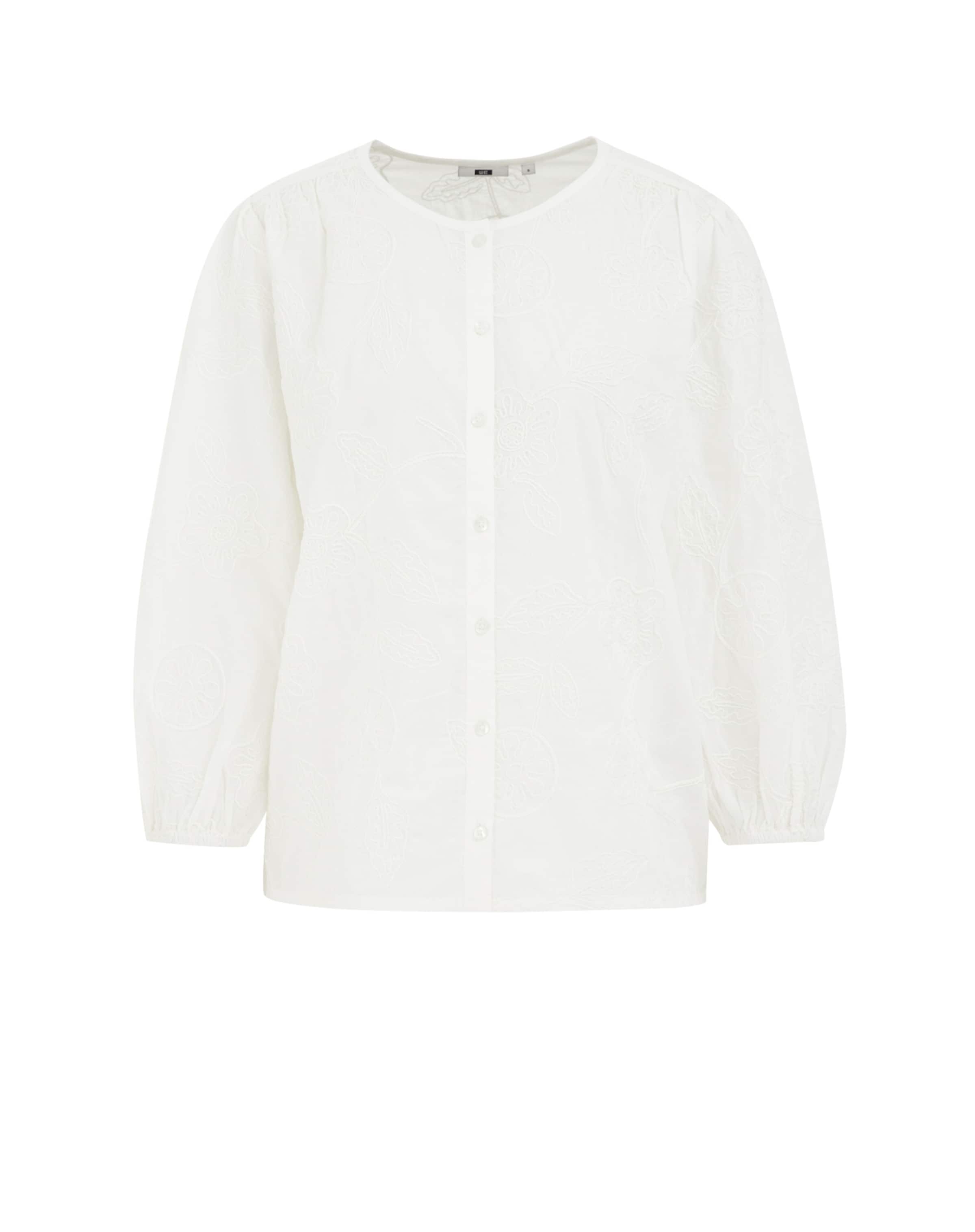 WE Fashion Блузка в Белый: спереди