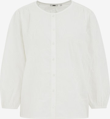 WE Fashion Pusero värissä valkoinen: etupuoli