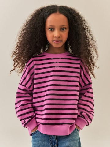Next Sweatshirt i rosa: framsida