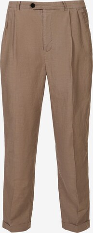 Loosefit Pantaloni con pieghe 'ENVIRA' di AllSaints in marrone: frontale