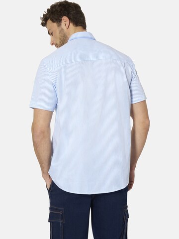 BABISTA Regular fit Button Up Shirt 'Lendir' in Blue