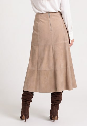 DreiMaster PREMIUM - Falda en beige