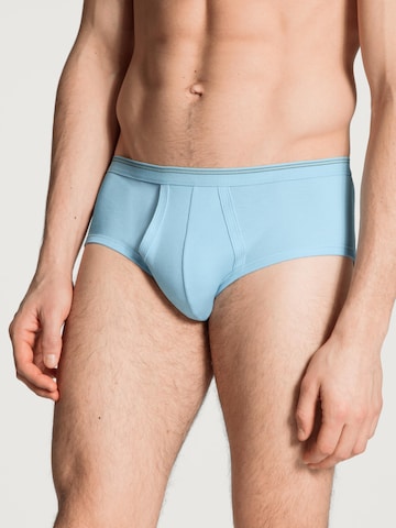 CALIDA Slip 'Twisted Cotton'‌‌‌‌‌‌‌‌ in Blau