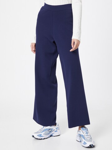 ONLY Wide leg Broek 'LINEA' in Lila: voorkant