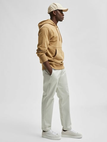 SELECTED HOMME Regular Chino Pants 'Stoke' in Grey