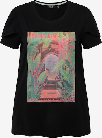 Ulla Popken Shirt in Black: front