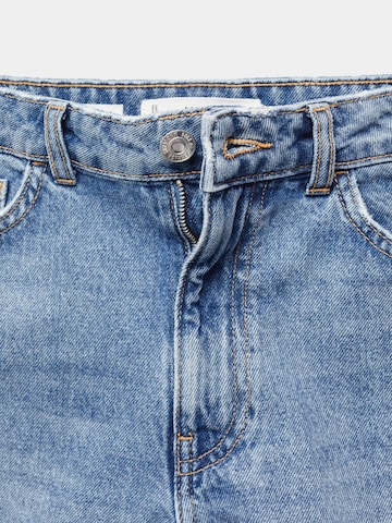MANGO Regular Jeans 'MOM80' in Blauw
