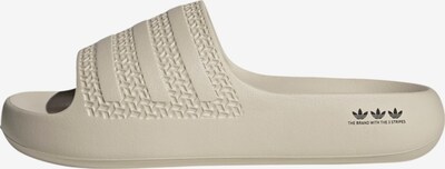 ADIDAS ORIGINALS Badeschuh 'Adilette Ayoon' in beige / schwarz, Produktansicht