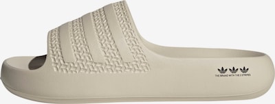 ADIDAS ORIGINALS Mule 'Adilette Ayoon' en beige / noir, Vue avec produit