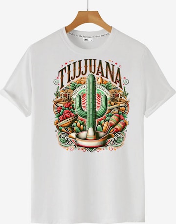 RMK Shirt 'Mexico Tijuana' in White: front