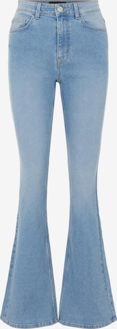 PIECES Flared Jeans 'Peggy' i blå: framsida