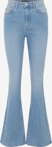 PIECES Flared Jeans 'Peggy' in Blau: predná strana