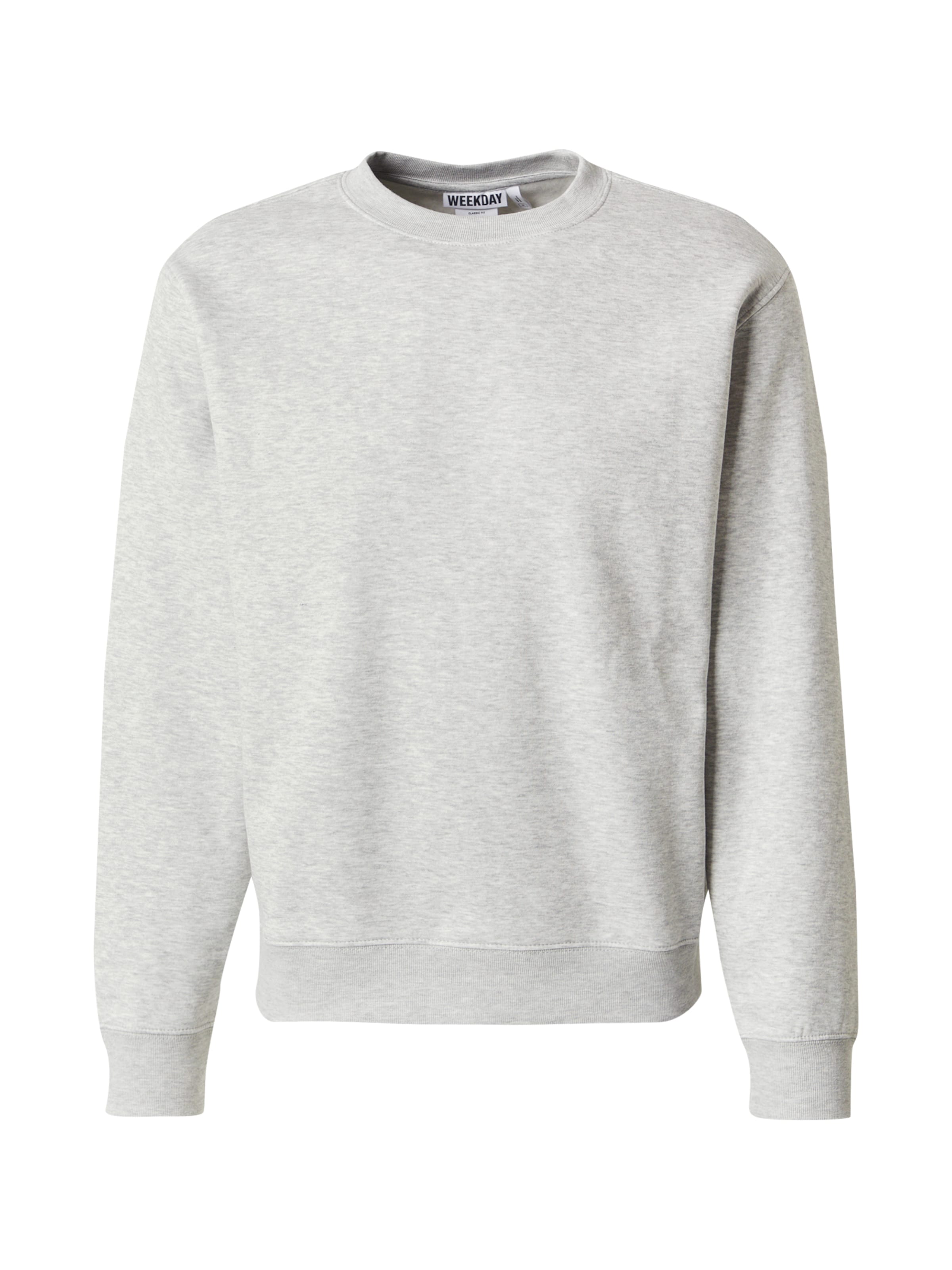 WEEKDAY Sweatshirt 'Classic' in Grey: front