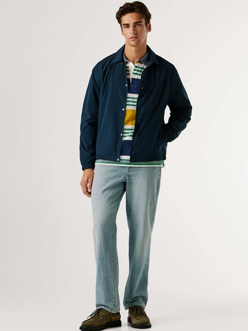 Pepe Jeans Between-Season Jacket 'Sherman' in Blue