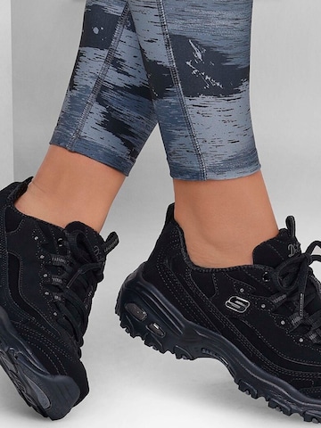 SKECHERS Sportschoen 'Skechers D'Lites' in Zwart