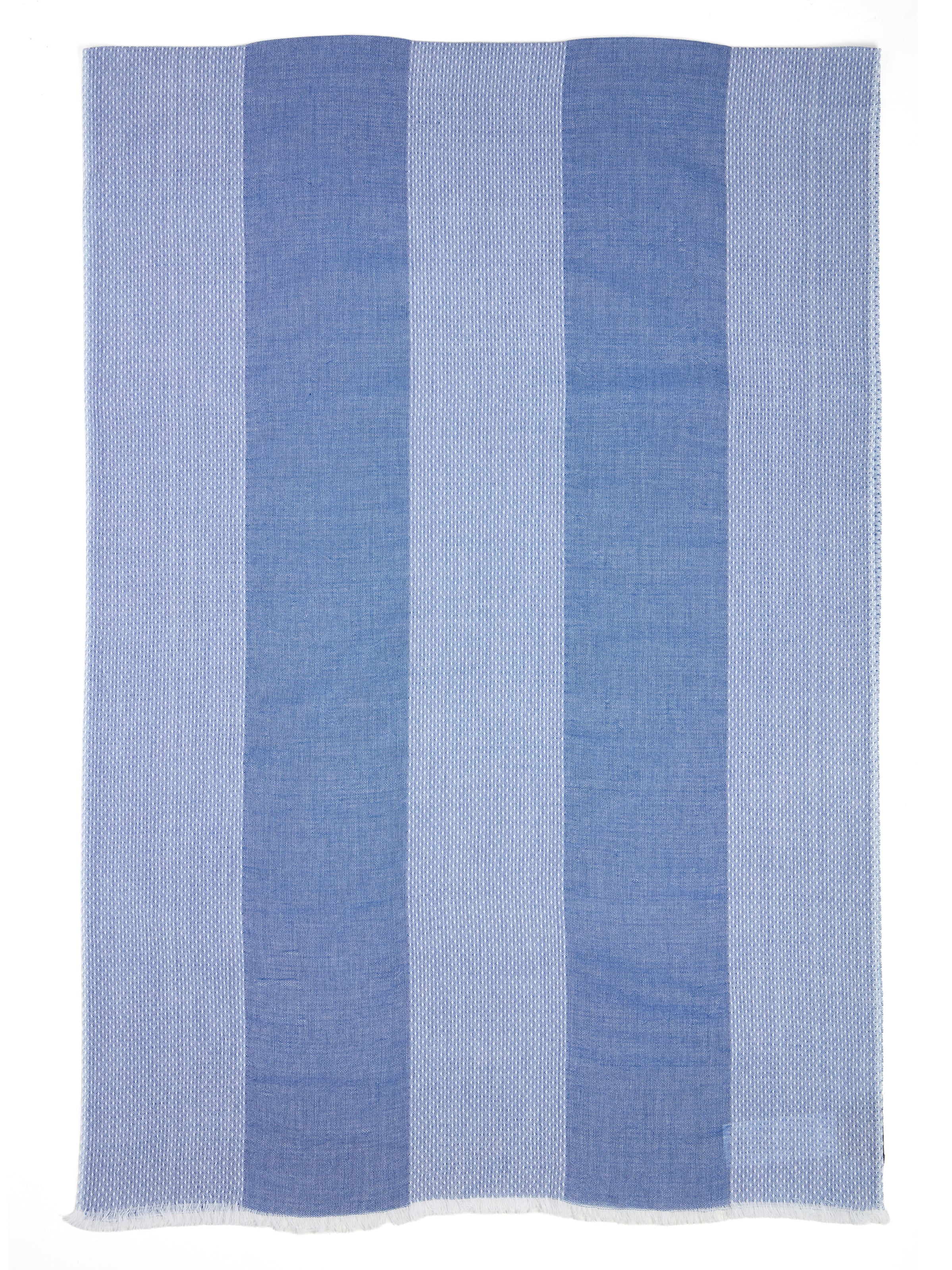 Nils Sundström Scarf in Blue: front