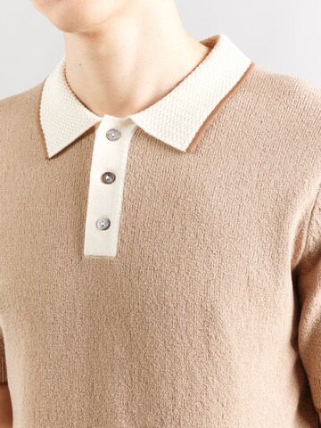 T-Shirt 'MMGFrancesco' MOS MOSH en beige